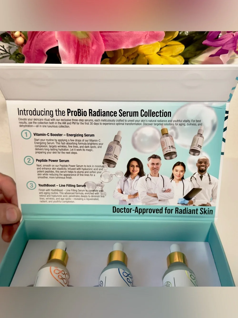 Probio Radiance 3 Stage Anti-Aging Skin Regimen
